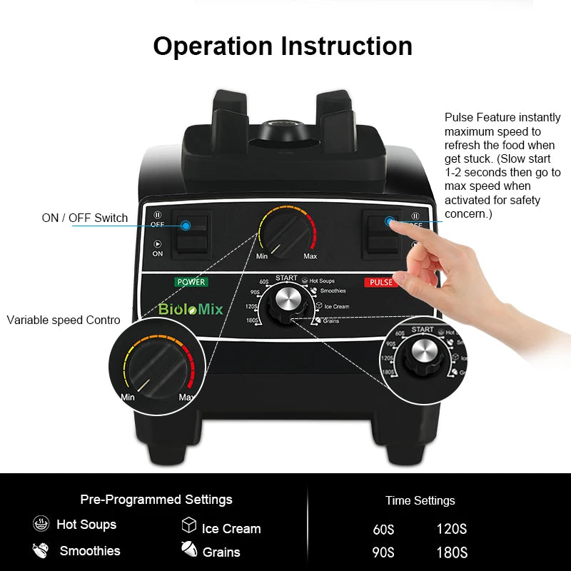 Juicenix PowerBlend 2200 Pro