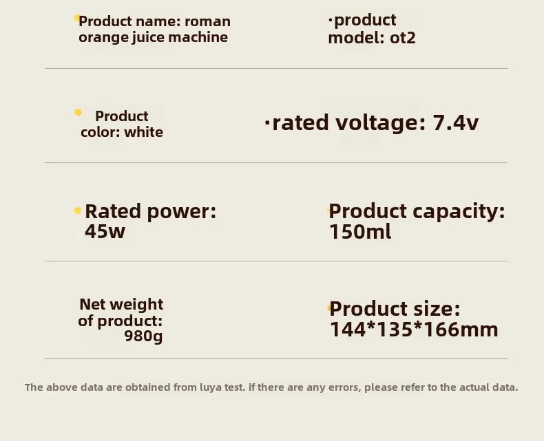 Juicenix AutoPress Citrus Juicer